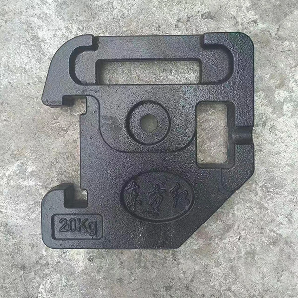 Double Drum Vibratory Roller Counterweights